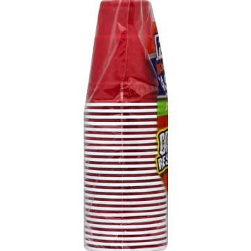 Hefty Party On Red Disposable Cups 18 oz - 50 Count