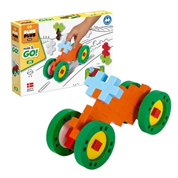 PLUS PLUS Big Make&Go Mini Vehicles for Creative Building