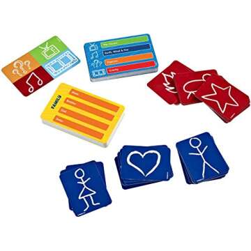 Mattel Games Pictionary Card Game, Makes a Great Gift for Kid, Family or Adult Game Night, 8 Years and Older