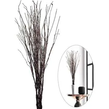 MISWARM Bendable Artificial Twigs for Home Decor