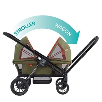 Evenflo Pivot Xplore All-Terrain Stroller Wagon (Ranger Green)
