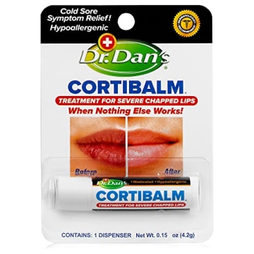 Dr. Dan's Cortibalm for Dry Cracked Lips Healing Balm