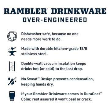 YETI Rambler 26 oz Bottle, Vacuum Insulated, Stainless Steel with Color Matching Straw Cap, Seafoam