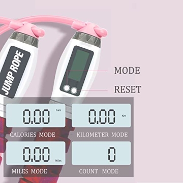 Adjustable Workout Jump Rope With Smart Counter