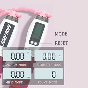 Adjustable Workout Jump Rope With Smart Counter