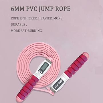 Adjustable Workout Jump Rope With Smart Counter