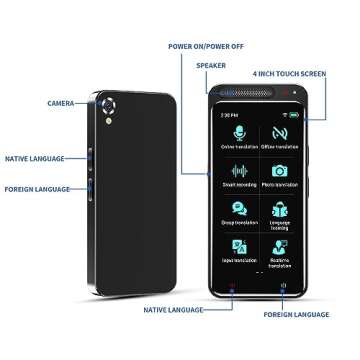 LTDNB Language Translator Device with Real-Time Voice Translation