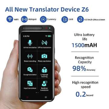 LTDNB Language Translator Device - 138 Languages Supported