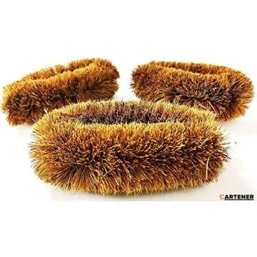 Cartener Tawashi Brushes  Set of 3 Eco-Friendly Cleaning Tools