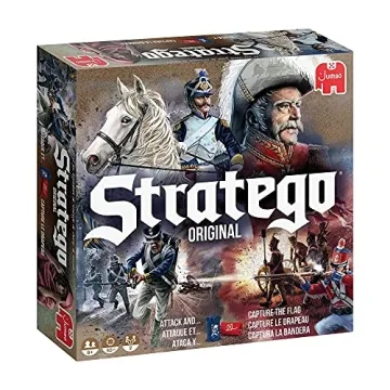 Jumbo Stratego Original Strategy Board Game for 2 Players Ages 8 Plus