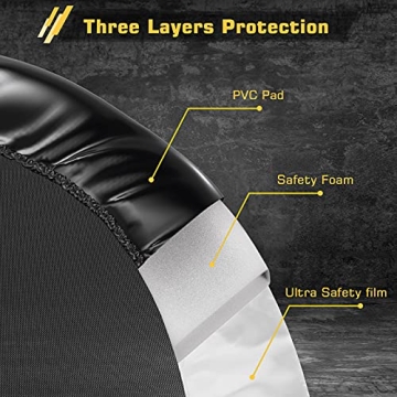 BCAN Mini Trampoline for Adults - Safe Fun Fitness Equipment