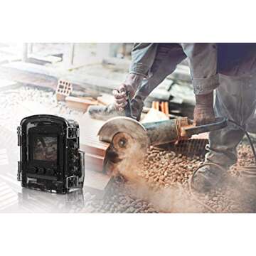 Brinno ATH1000 IPX67 Clear Waterproof Housing Camera Case - Ideal for Outdoor Environments, Extreme ...