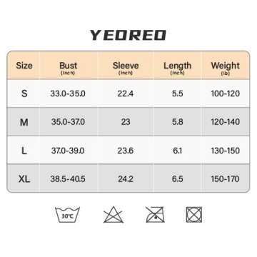 YEOREO Women Crop Top Long Sleeve Bolero Open Front Workout Cropped Shirts Sports Shrug Coffee S