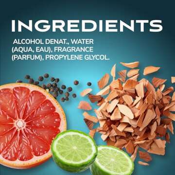 BOD man Body Spray Holiday Gift Set - 3 Masculine Fragrances