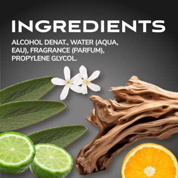 BOD man Body Spray Holiday Gift Set - 3 Masculine Fragrances