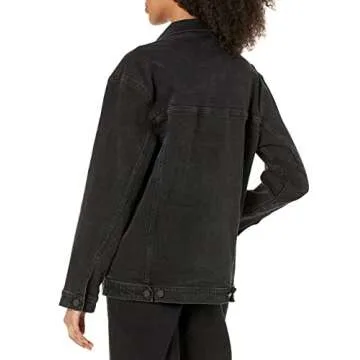The Drop Women's Oversized Denim Jacket - Perfect for Any Season