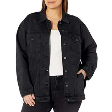 The Drop Women's Oversized Denim Jacket - Perfect for Any Season