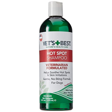 Vet's Best Itch Relief Shampoo for Itchy Dogs 16 oz
