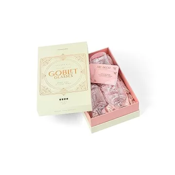 Elegant Vintage Ribbed Cocktail Glasses Set of 4