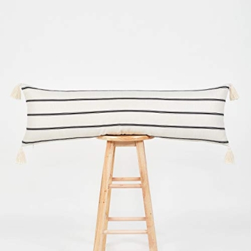 Hofdeco Boho Lumbar Pillow Cover for Indoor Outdoor Use