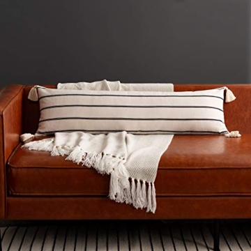 Hofdeco Boho Lumbar Pillow Cover for Indoor Outdoor Use