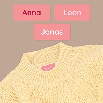 Customizable Waterproof Name Tags for Nursing Homes Daycares