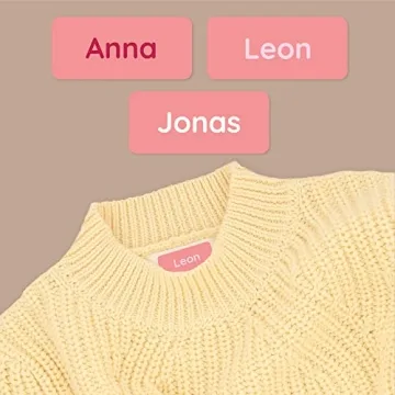 Customizable Waterproof Name Tags for Nursing Homes Daycares