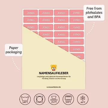 Customizable Waterproof Name Tags for Nursing Homes Daycares