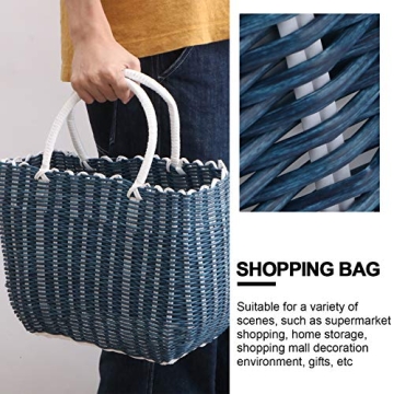 Stylish Cabilock Woven Market Basket for Shopping
