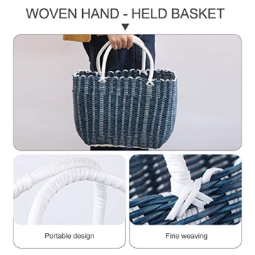 Stylish Cabilock Woven Market Basket for Shopping