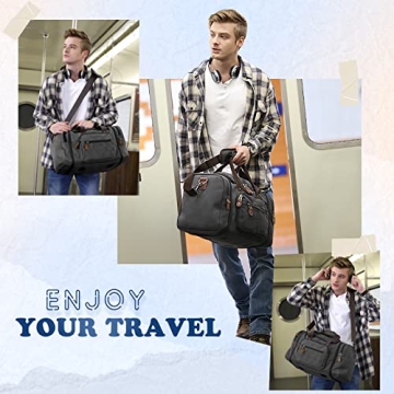 Stylish Canvas Duffle Bag for Travel and Gym Use