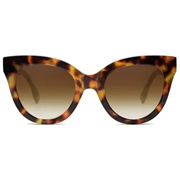 SOJOS Retro Oversized Cateye Sunglasses - Stylish UV Protection
