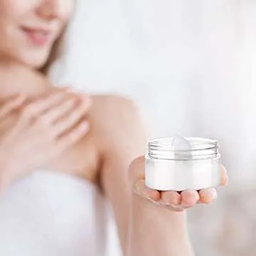 36 Clear Plastic Jars - Leak Proof Cosmetic Containers