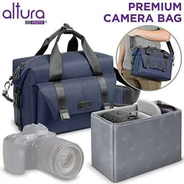 Canon EOS R Mirrorless Digital Camera Body + Canon Control Ring Mount Adapter EF-EOS R with Altura Photo Complete Accessory and Travel Bundle