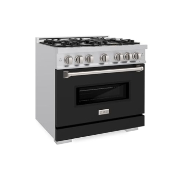 ZLINE Classic Gas Range with 6 Burner Cooktop in Stainless Steel