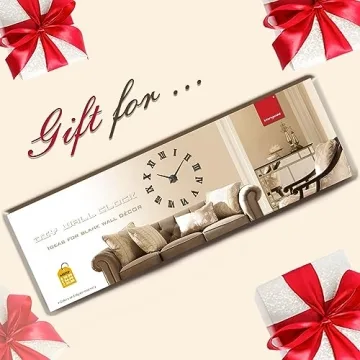 VANGOLD Wall Clock: Stylish & Silent for Any Room