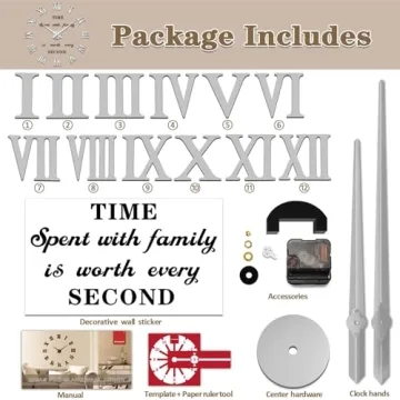 VANGOLD Wall Clock: Stylish & Silent for Any Room