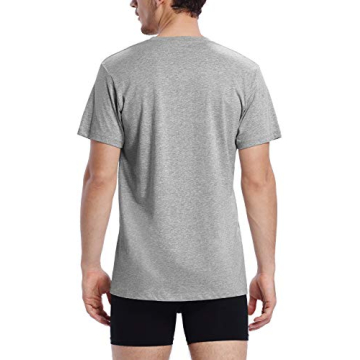 Indefini Men's Slim Fit Micro Modal Undershirts - 3 Pack