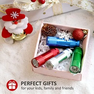 FASTPRO Compact LED Flashlights with Batteries Included