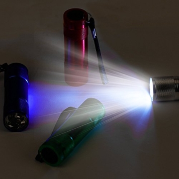 FASTPRO Compact LED Flashlights with Batteries Included