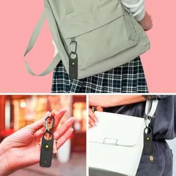 Personal Safety Alarm by WomenSiren Self Defense, LED Strobe Light, 135dB Siren Alarm for Women, Children & Elderly