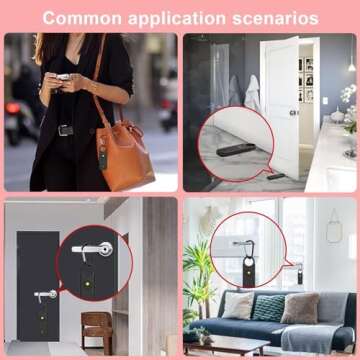 Personal Safety Alarm by WomenSiren Self Defense, LED Strobe Light, 135dB Siren Alarm for Women, Children & Elderly