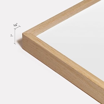 Vossington 24x36 Thin Oak Frame for Art Display