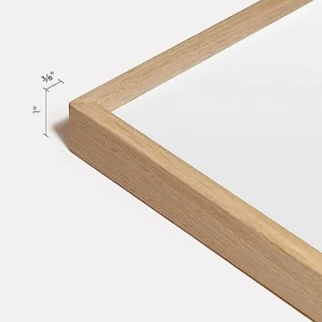 Vossington 24x36 Thin Oak Frame for Art Display