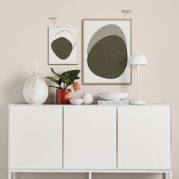 Vossington 24x36 Thin Oak Frame for Art Display