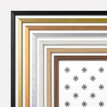 Vossington 24x36 Thin Oak Frame for Art Display