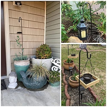 Durable Adjustable Shepherd Hooks for Your Garden