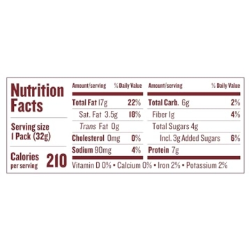 Justin's Organic Honey Peanut Butter Squeeze Packs 10 Pack