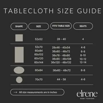 Elrene Home Fashions Autumn Leaves Fall Printed Wrinkle Resistant Tablecloth, Holiday Table Cover for Formal or Everyday Use, 60"x102" Oblong/Rectangle