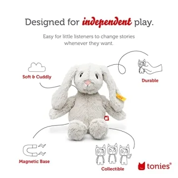 Tonies x Hoppie Rabbit Plush Toy for Kids Storytelling